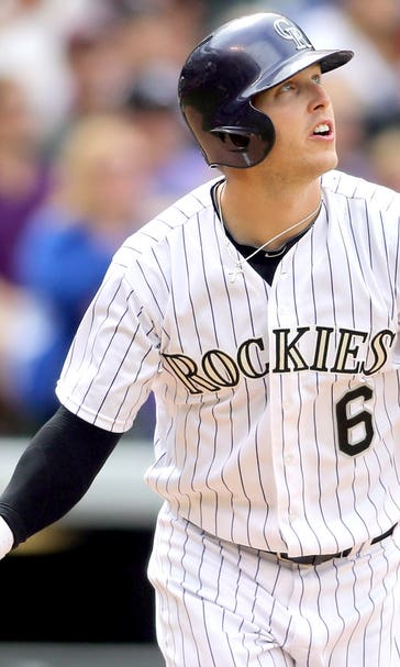 Rays acquire OF Dickerson from Rockies for P McGee